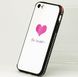 Чехол Glass-case для Iphone 5 / 5s / SE бампер накладка For Loved