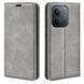 Чохол Taba Retro-Skin для Xiaomi Poco C85 4G EU 173 mm книжка шкіра PU з візитницею сірий