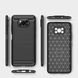 Чехол Carbon для Xiaomi Poco X3 / X3 Pro бампер противоударный Black