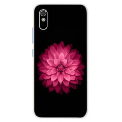 Чехол Print для Xiaomi Redmi 9A Бампер силиконовый Pink Flower