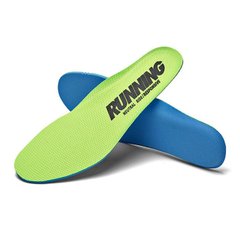 Стельки Running для спортивной обуви спортивные стельки для кроссовок салатовые 40р. (26 см)
