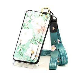 Чехол Lanyard для Iphone 11 Pro бампер с ремешком Turquoise
