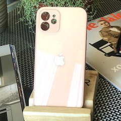 Чехол Color-Glass для Iphone 11 бампер с защитой камер Peach