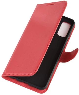 Чехол IETP для Motorola Moto G10 книжка кожа PU с визитницей красный