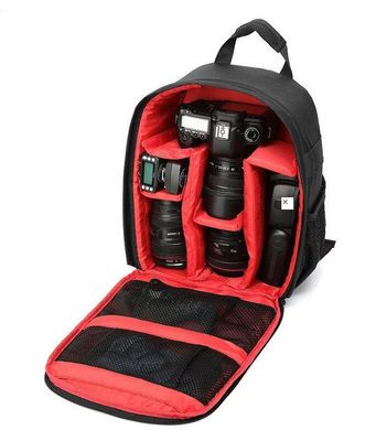 Рюкзак Xinquan для фотоапарата, сумка для фотоапарата дзеркального Red