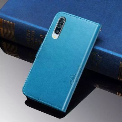 Чохол Clover для Samsung Galaxy A50 2019 / A505F книжка шкіра PU блакитний