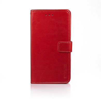 Чехол Idewei для Samsung A30 2019 / A305F книжка кожа PU красный