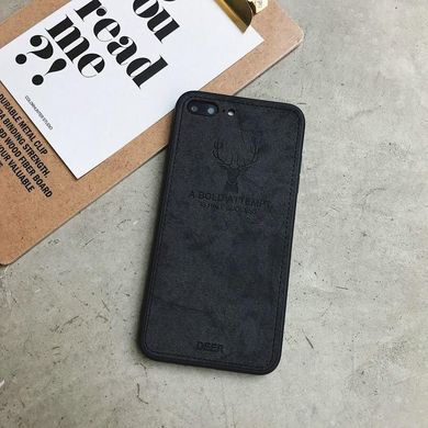 Чехол Deer для Iphone 7 Plus / 8 Plus бампер накладка Black