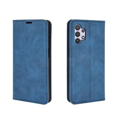 Чехол Taba Retro-Skin для Samsung Galaxy A32 / A325 книжка кожа PU с визитницей синий