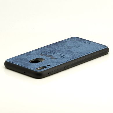 Чехол BAT для Samsung Galaxy M20 бампер накладка синий