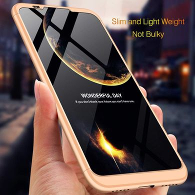 Чехол GKK 360 для Xiaomi Mi Play бампер оригинальный Gold