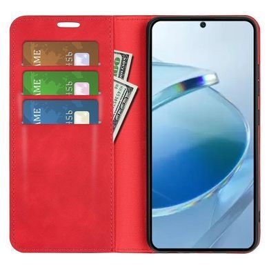 Чохол Taba Retro-Skin для Xiaomi Poco C85 4G EU 173 mm книжка шкіра PU з візитницею червоний