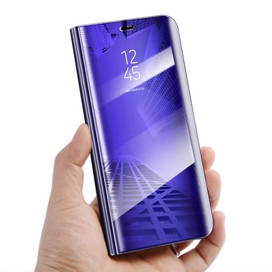 Чехол Mirror для Samsung Galaxy J7 2015 J700 книжка зеркальный Clear View Purple