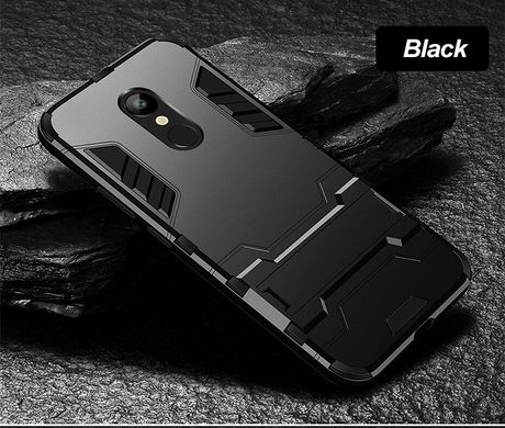 Чохол Iron для Xiaomi Redmi 5 5.7 "броньований Бампер Броня Black