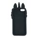 Чехол 3D Toy для Iphone 5 / 5s / SE Бампер резиновый Единорог Black