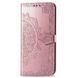 Чехол Vintage для Iphone 11 книжка кожа PU с визитницей розовый