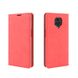 Чехол Taba Retro-Skin для Xiaomi Redmi Note 9S книжка кожа PU красный