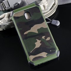 Чехол Military для Samsung J7 2017 / J730 бампер оригинальный Green