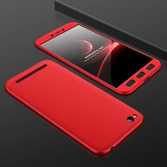 Чехол GKK 360 для Xiaomi Redmi 5A Бампер Red