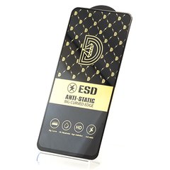 Защитное стекло ESD 6D Full Glue для Samsung Galaxy A71 / А715 полноэкранное черное