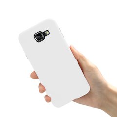 Чехол Style для Samsung A5 2016 A510 A510H бампер матовый Белый