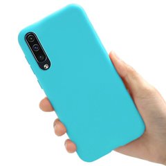 Чехол Style для Samsung Galaxy A50 2019 / A505F силиконовый бампер Голубой