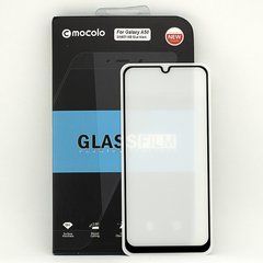 Захисне скло Mocolo 5D Full Glue для Samsung A50 2019 / A505F повноекранне чорне