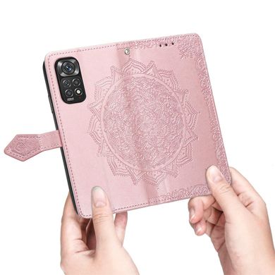 Чехол Vintage для Xiaomi Redmi Note 11 / Note 11S книжка кожа PU розовый
