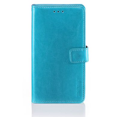 Чехол Idewei для Xiaomi Redmi 9A книжка кожа PU голубой