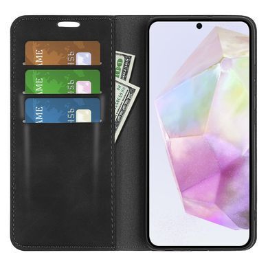 Чехол Taba Retro-Skin для Samsung Galaxy A36 / A366 книжка кожа PU с визитницей черный