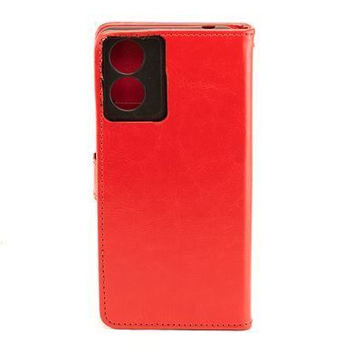 Чехол Idewei для Motorola Moto E14 книжка кожа PU с визитницей красный