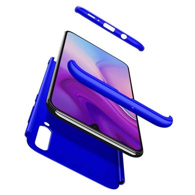 Чехол GKK 360 для Samsung Galaxy A50 2019 / A505 Бампер оригинальный Blue