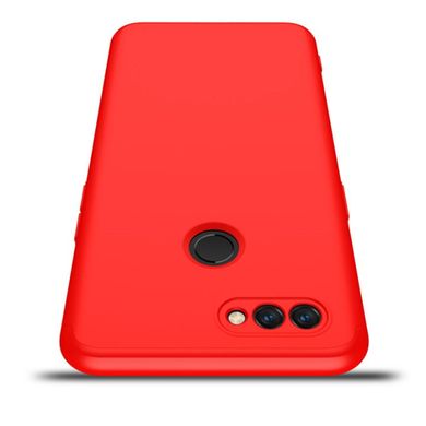 Чехол GKK 360 для OPPO A12 Бампер оригинальный Red