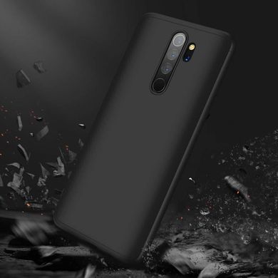 Чехол GKK 360 для Xiaomi Redmi Note 8 Pro бампер оригинальный Black