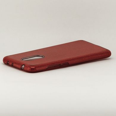 Чехол Shining для Xiaomi Redmi 5 Plus (5.99") Бампер блестящий красный