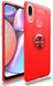 Чехол TPU Ring для Samsung Galaxy A10s / A107F бампер накладка с подставкой Red