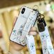 Чехол Lanyard для Iphone XS Max бампер с ремешком White