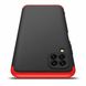 Чехол GKK 360 для Huawei P40 Lite бампер противоударный Black-Red