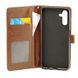 Чехол Idewei для Samsung Galaxy A04s / A047 книжка кожа PU с визитницей коричневый