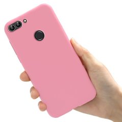 Чехол Style для Huawei P Smart 2018 / FIG-LX1 Бампер силиконовый Розовый