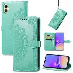 Чехол Vintage для Samsung Galaxy A06 / A065 книжка кожа PU с визитницей бирюзовый