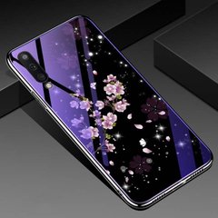 Чехол Glass-case для Samsung Galaxy A50 2019 / A505F бампер Sakura