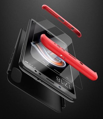Чохол GKK 360 для Xiaomi Redmi S2 бампер оригінальний Black-Red