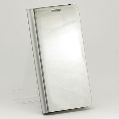 Чехол Mirror для Xiaomi Redmi 8A книжка зеркальная Clear View Silver