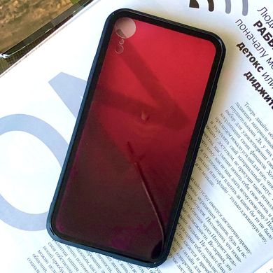 Чохол Amber-Glass для Iphone XR бампер накладка градієнт Red