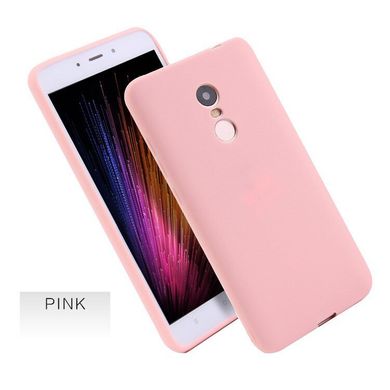 Чехол Style для Xiaomi Redmi 5 Plus (5.99") бампер матовый Pink