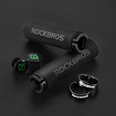 Велосипедные грипсы ROCKBROS RB-BT1001 с замками ручки вело Black