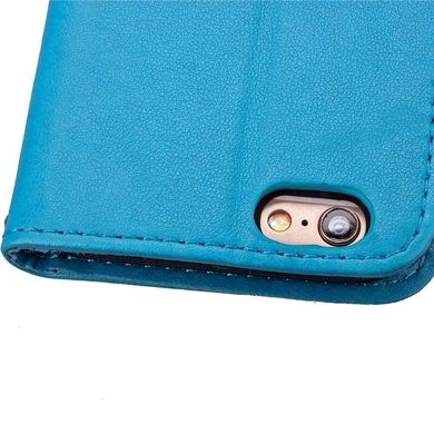 Чехол Clover для IPhone 6 Plus / 6s Plus Книжка кожа PU голубой