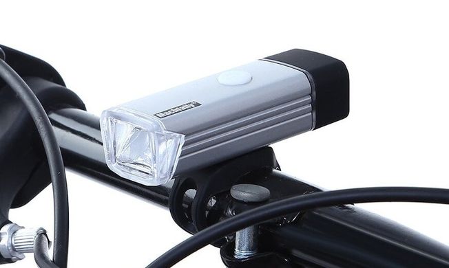 Передняя велосипедная фара Machfally QD001 CREE XP-E велофонарь USB Silver