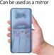 Чехол Mirror для Xiaomi Redmi Note 10 / Note 10s книжка зеркальный Clear View Blue